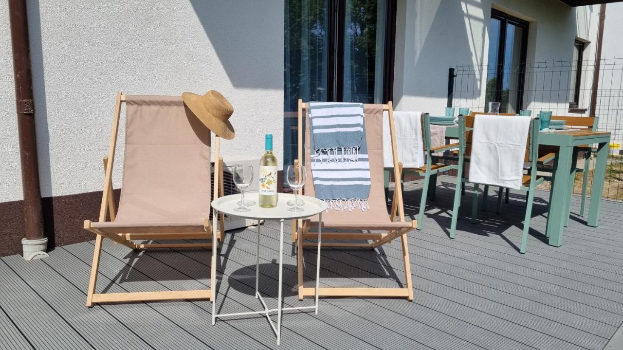 The Harmony Apartament Z Duzym Tarasem I Miejscem Do Pracy Zdalnej Władysławowo Eksteriør bilde
